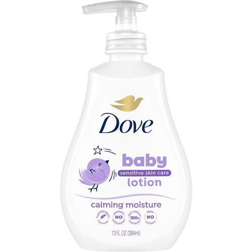 Baby Dove Sensitive Skin Care Baby Lotion Calming Moisture 13 oz