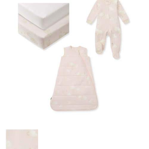 Good Night Sky Newborn Baby Girl Bedtime Bundle