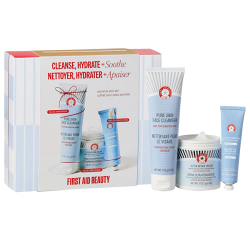 CLEANSE, HYDRATE + SOOTHE Holiday Skincare Gift Set - First Aid Beauty | Sephora