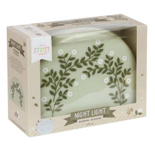 A Little Lovely Company - Rainbow Blossom Night Light - Timer Function - Rechargeable Batteries or Adapter - Soft Glow for a Safe Feeling - Cordless and Portable - Perfect for Kids' Rooms - Walmart.ca