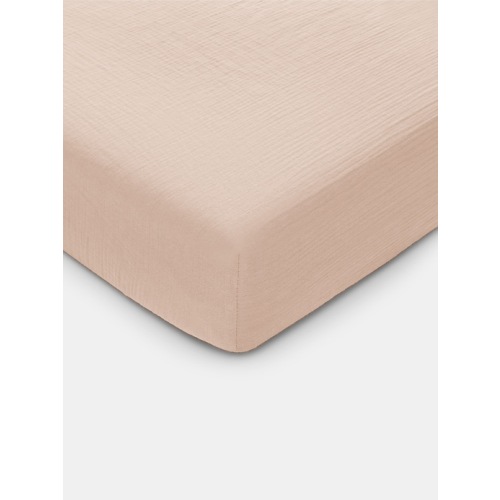 Comfy Cubs Muslin Fitted Crib Sheet