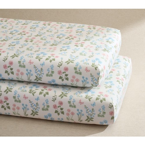 Grace's Garden Organic Cotton Crib Fitted Sheet