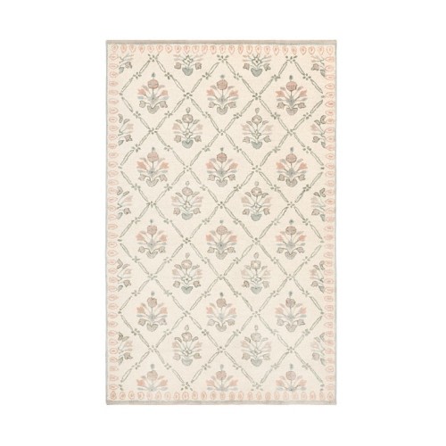 Floral Bouquet Wool Rug