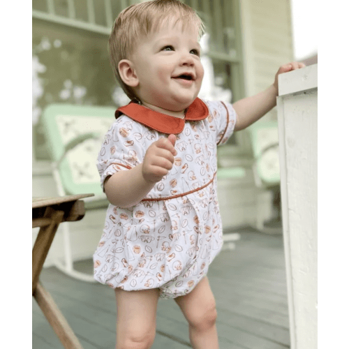 Tiny Tailgaters - Burnt Orange Edition - Boys Bubble