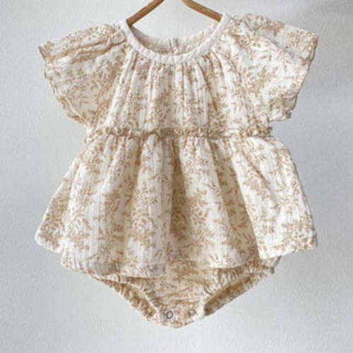 Fly Sleeve Romper Dress | RYAN AND REMI