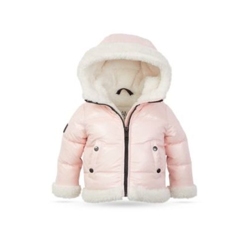 Unisex Blizzard Faux Shearling Puffer Jacket - Baby