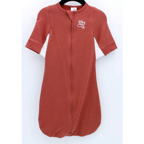 Rusty Orange Butterfly Swaddle Medium 12-17 Pounds