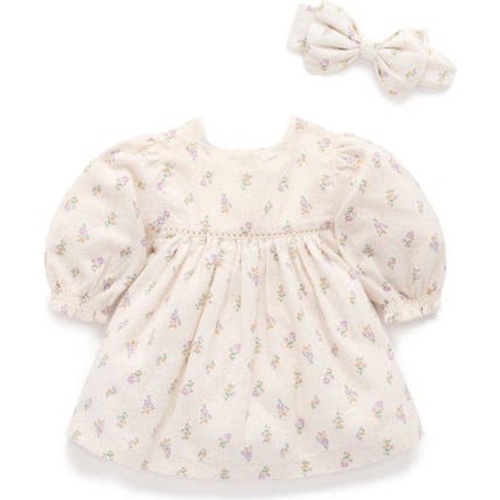 Primrose Dress with Headband, 3-6M