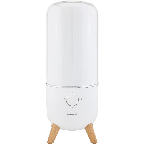 Homedics Ultrasonic Humidifier, Bedrooms and Home Offices, 0.97-Gallon Tank