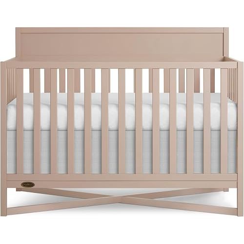 Dream On Me Owen 5-in-1 Convertible Full Size Baby Crib, GREENGUARD Gold