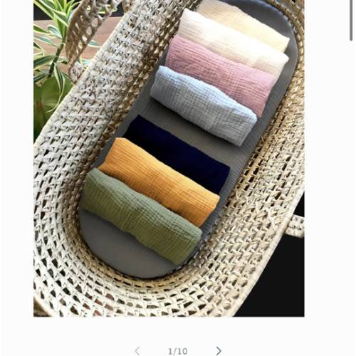 Organic Cotton Double Gauze - Custom Fitted Sheet – Baby Moses Basket