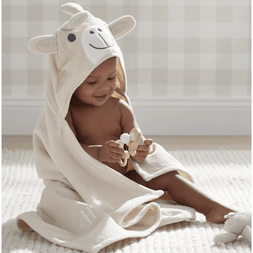 Baby Character Hooded Towel