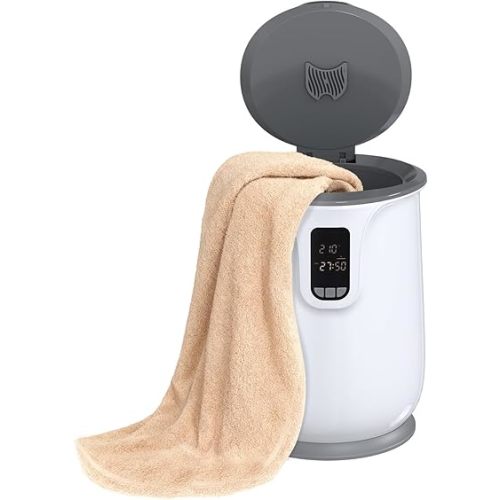 Havato Towel Warmer Bucket, 20L Hot Towel Warmers for Bathroom With Adjustable Timer & Temperature, Hot Towel Warmer with Fragrance Disc, LCD Display, Auto Shut Off