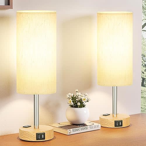 Touch Table Lamps Set of 2