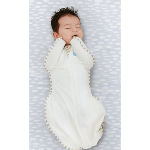 Swaddle Up™ 1.0 TOG Organic Cotton Cream - Small Size