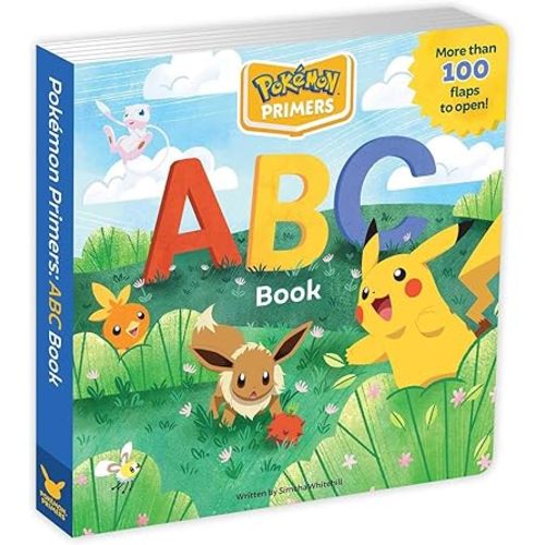 Pokémon Primers: ABC Book Board book – Lift the flap, March 30, 2021