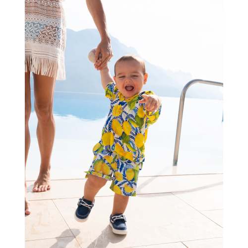 The Little Bossitano - Boys Hawaiian Shirt – Kenny Flowers