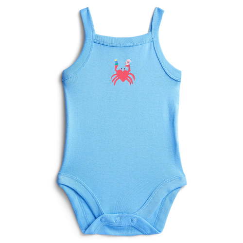 Wonder Nation Baby Girls' Tank Bodysuit, Sizes 0M-24M