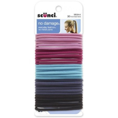 Scunci Effortless Beauty Large No-damage Pastel Elastics