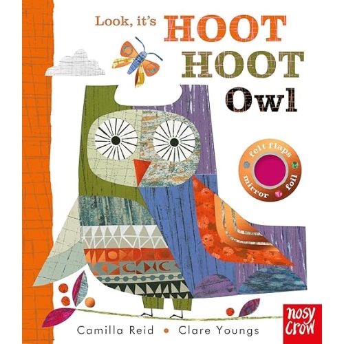 Look, It's Hoot Hoot Owl Board Book – Touch & Feel