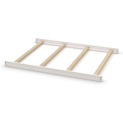 Full-Size Conversion Kit Bed Rails Compatible with Delta Children Convertible Cribs - Solid Wood Rail #0050 - Toddler and Adult Bed Rail for Full-Size Beds - Baby Furniture (Bianca White - 130)