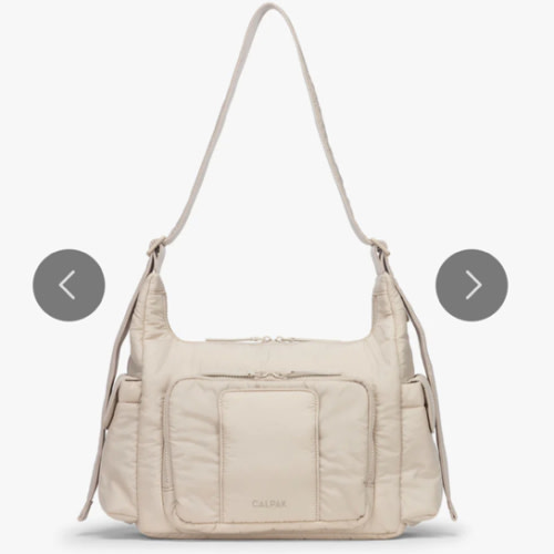 Crossbody Diaper Bag - OATMEAL