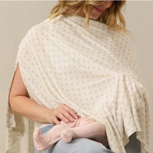 Blush Floret Nursing Cover