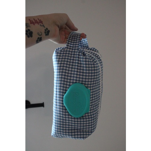Customizable Fabric Diaper / Wipe Bag