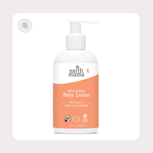 Sweet Orange Baby Lotion | Earth Mama