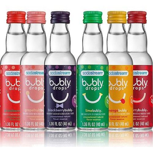 SodaStream 6-Piece Bubly Drops Variety Pack