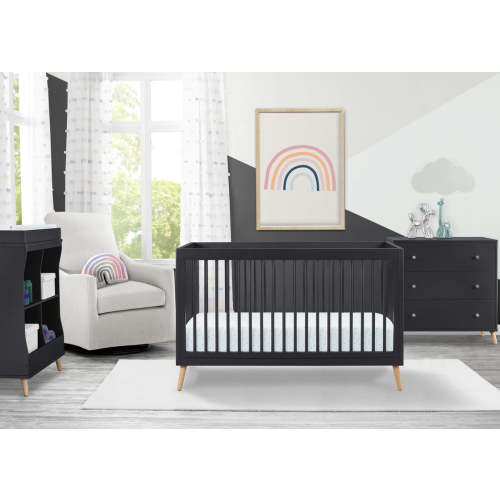 Jordan 4-In-1 Convertible Crib - Delta Children