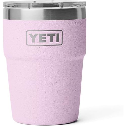 YETI Rambler 16 oz Stackable Tumbler, Vacuum Insulated, Stainless Steel with MagSlider Lid