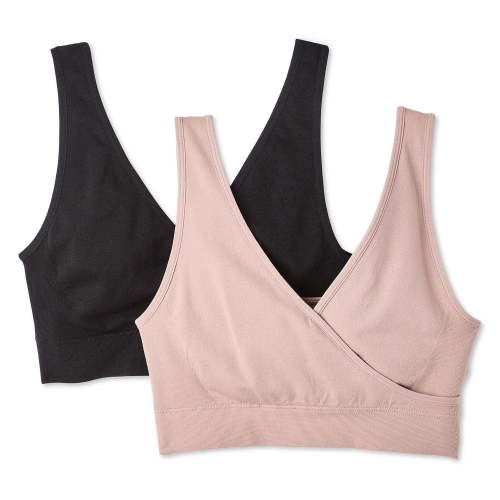 George Women's Seamless Nursing Sleep Bra 2-Pack - Walmart.ca