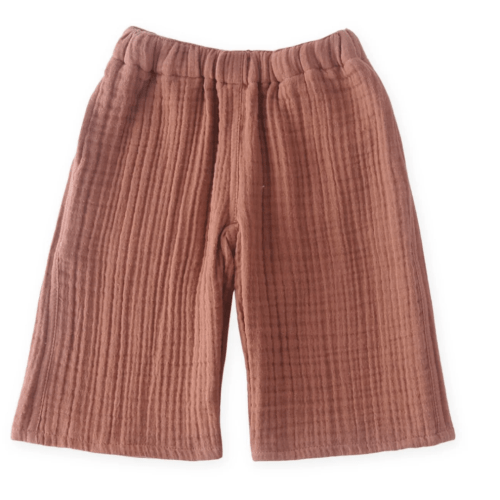 Muslin Pant | Color: Sienna | Size: 12-18 months
