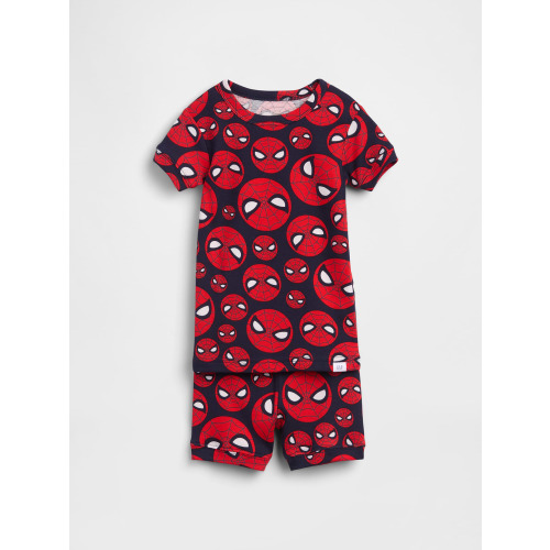 Baby & Toddler Marvel Organic Brushed Cotton PJ Short Set