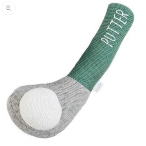 Mud Pie Golf Knit Rattles Cart, Driver and Putter – Baby Blossom Company