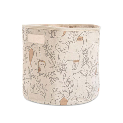 Crane Baby Ezra Woodland Animal Storage Bin  - Woodland Animal