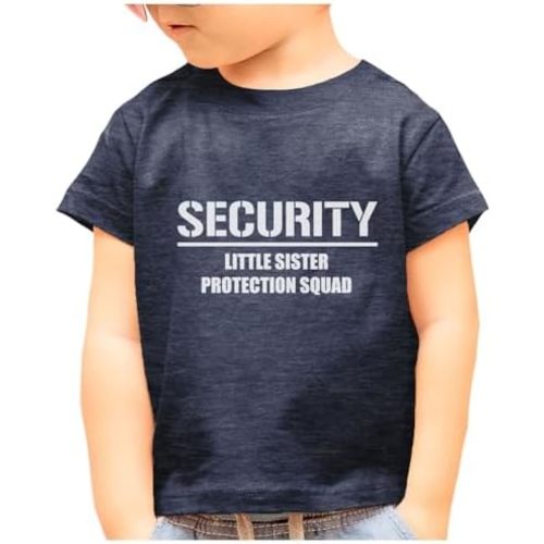 Tstars Sibling Big Brother Shirt Baby Announcement Siblings Boys Toddler Kids T-Shirt