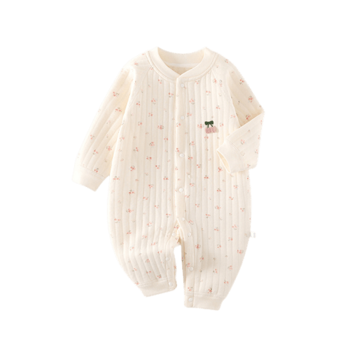 Little Cherry Rose Romper | Petit Hollow