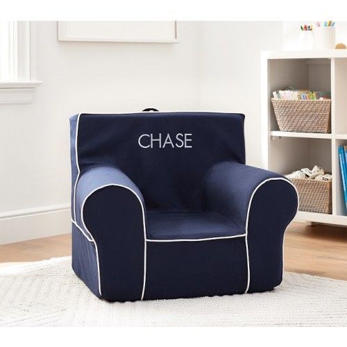 Anywhere Chair®, Navy with White Piping