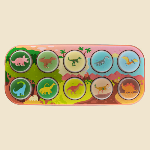 *Preorder: Shipping 8/15* “Dinos” Toppo for Boppo Handheld
