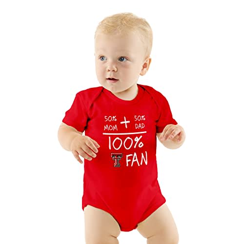 Little King NCAA Short Sleeve-100% Fan- Bodysuit Romper -Newborn and Infant Sizes