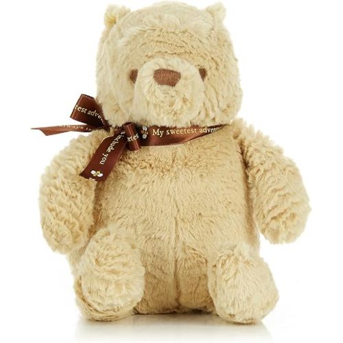KIDS PREFERRED Baby Classic Winnie the Pooh and Friends Stuffed Animal original version 9 Inch, Pooh