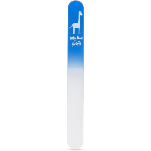Baby Nail File by baby blue giraffe- Premium European Glass Nail File for Newborns and Babies, Gentle and Effective Alternative to Nail Clippers and Nail Scissors