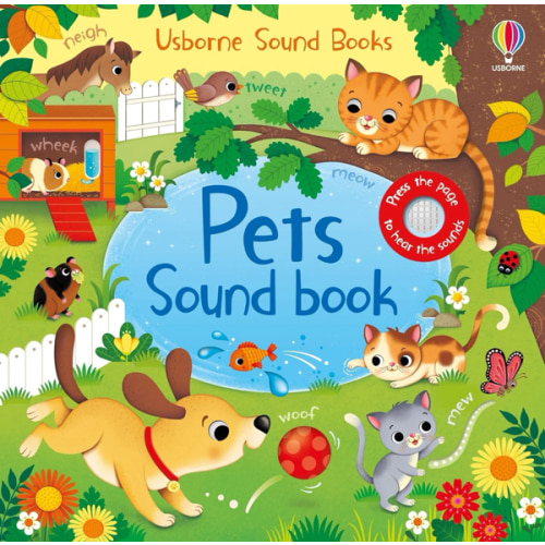 Pets Sound Book: A Delightfully Tactile and Illustrated Book About Cats and Dogs for Children (Ages 3-5)
