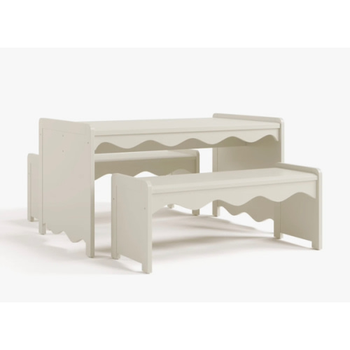 Casablanca™ Deluxe Montessori Indoor Kids Table and Bench Set