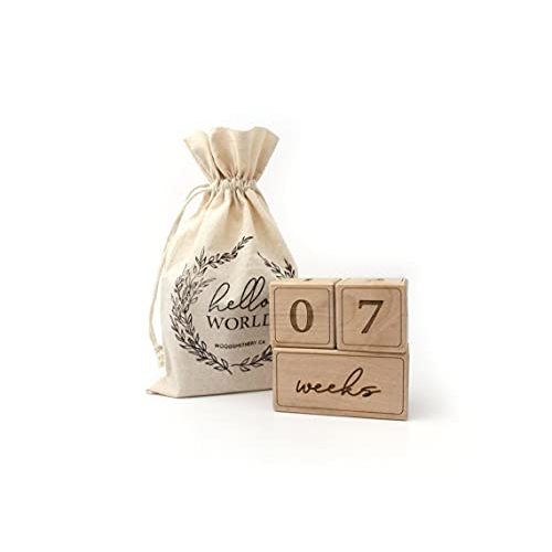 Baby Milestone Blocks