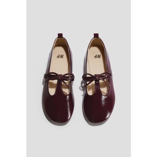 BOW-DETAIL MARY JANES $17.25