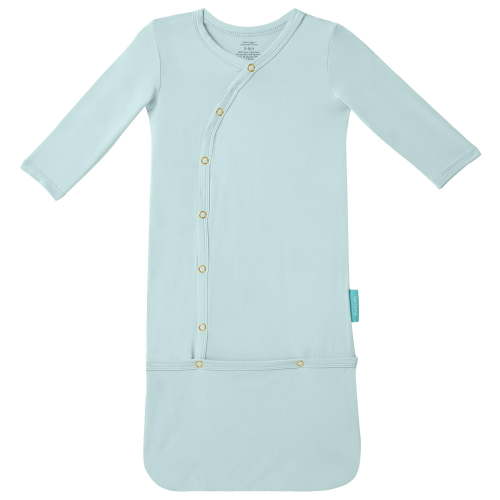 Supersoft Baby Sleeper Gowns, 1-Pack Premium Bamboo Viscose Infant Nightgown Sleepers Preemie Newborn Snap Bundles