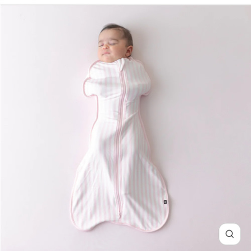 Swaddle Bag in Small Sakura Stripe 0.5
